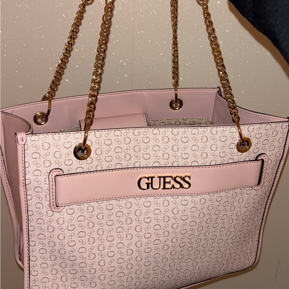 Guess Light Pink Tote